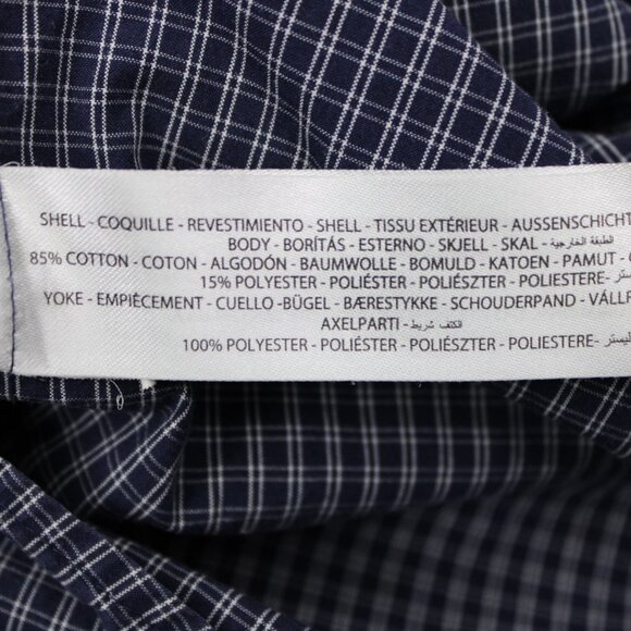 Ariat Pro Series Shirt Mens Large Blue Cotton/Polyester Blend L/S Button Down - Picture 8 of 13